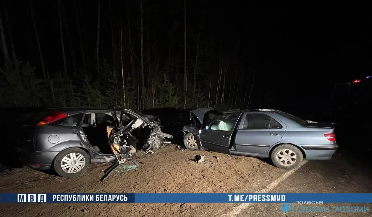 Смертельное ДТП произошло на автодороге "Бобруйск-Мозырь"