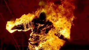 В Мозыре на мужчине загорелась одежда от газовоздушной смеси